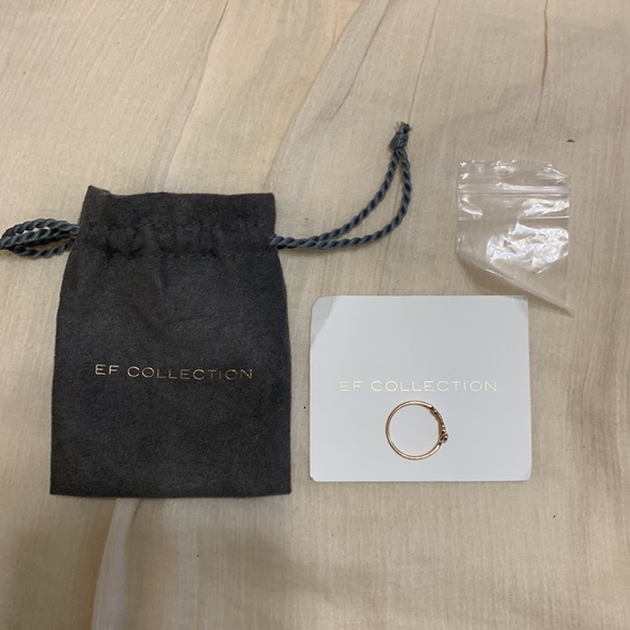 ❌SOLD❌ EF Collection rose gold LOVE ring - Picture 3 of 10